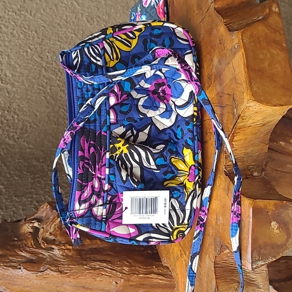 Vera Bradley African Violet Frannie Crossbody Bag - Picture 6 of 10